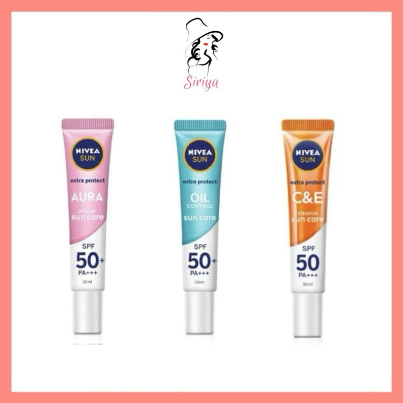 Nivea protect & white spf50 ขนาด15มล.