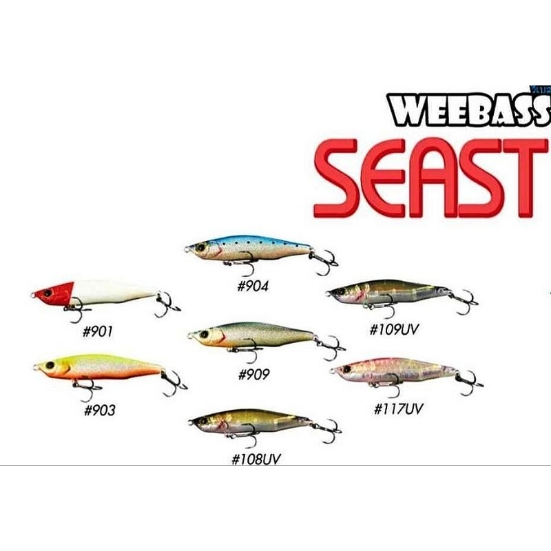 Weebass SEAST ชนิดเหยื่อ เพนซิล จม sinking