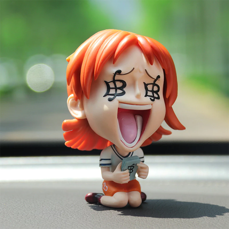 อะนิเมะตุ๊กตา ตุ๊กตาฟิกเกอร์ One Piece Luffy Zoro Sanji ลูฟี่ ขนาดเล็ก 8-10 ซม. ตัวเลขของเล่น ของเล่นสําหรับเด็ก thumbnail 8
