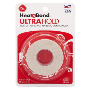 เทปกาวติดผ้า 2 หน้า แบบรีด ไม่ต้องเย็บริม Heat n Bond UltraHold Iron-On Adhesive (1.5 ซม. x 10 หลา)