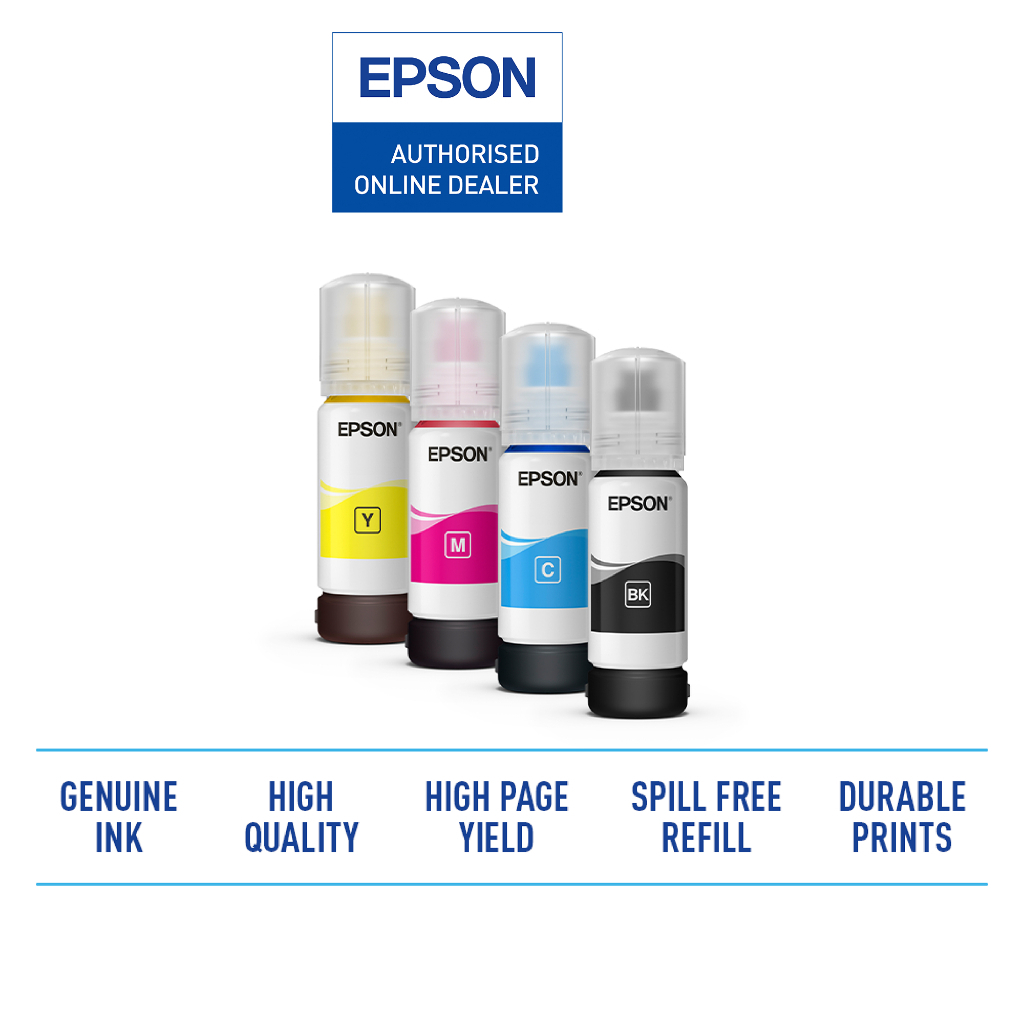 หมึก Epson 003 แท้💯% Epson L3110 / L3150 / L5190/L3210/L3216/L3250/L3256/L5290/L5296