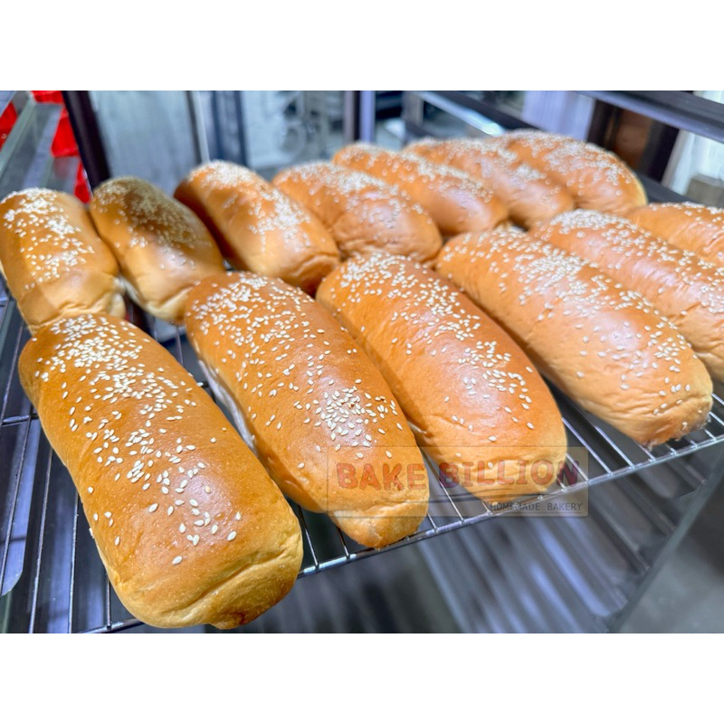 02 Brioche Hot Dog Bun 7นิ้ว (โรยงา/ไม่งา) ราคา ถูกที่สุด ดีลบีเคเค แกลเลอรีภาพที่ 6