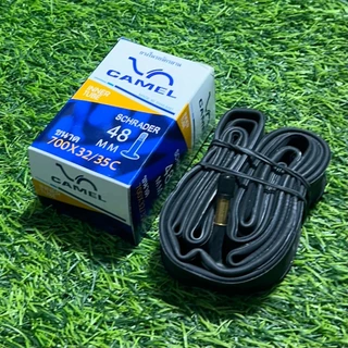 ยางใน CAMEL 700x32/35C AV48 (จุกใหญ่)