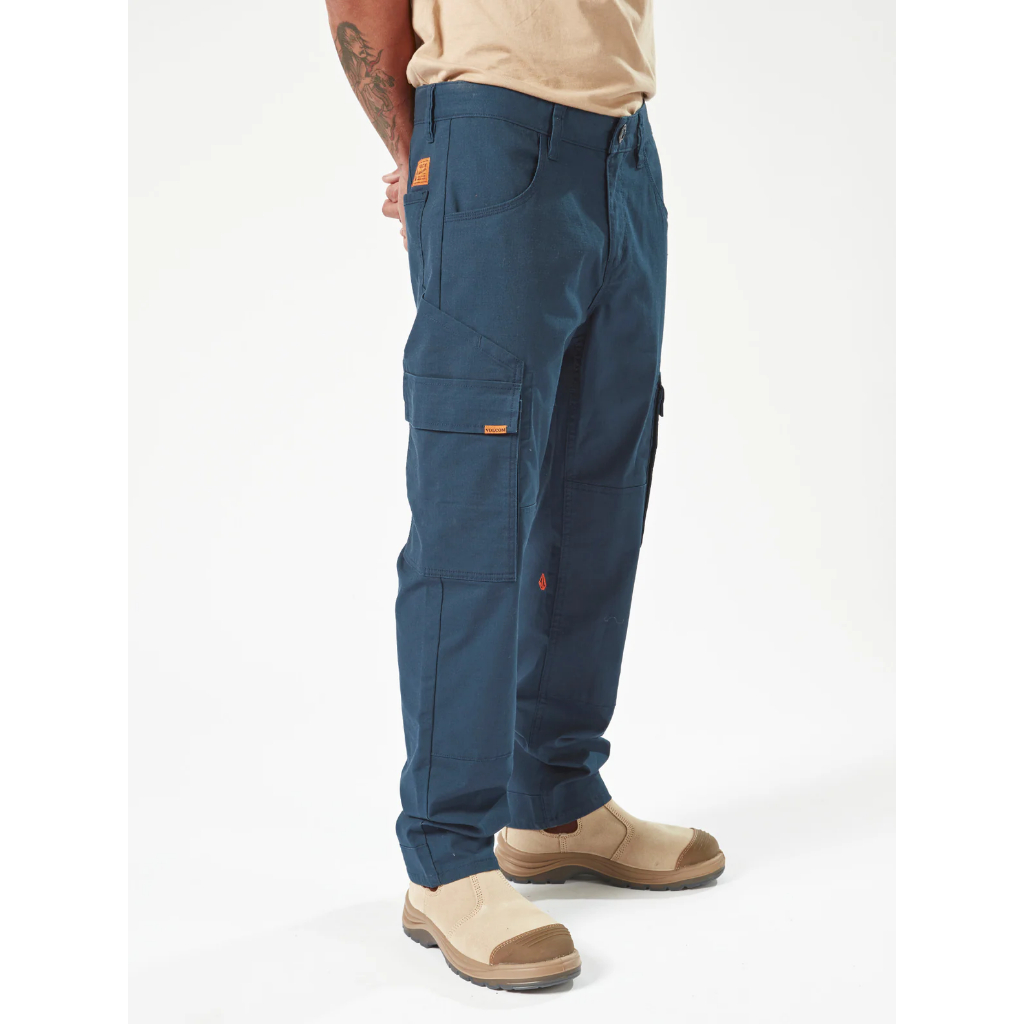 กางเกงขายาว Volcom Workwear Meter Light Work Pant Navy รับประกันของแท้ มือ1 พร้อมส่ง