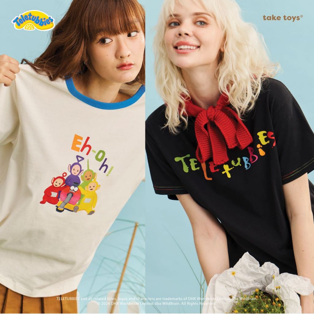 Teletubbies T-shirt Messy Fun Collection - เสื้อยืดเทเลทับบี้ส์