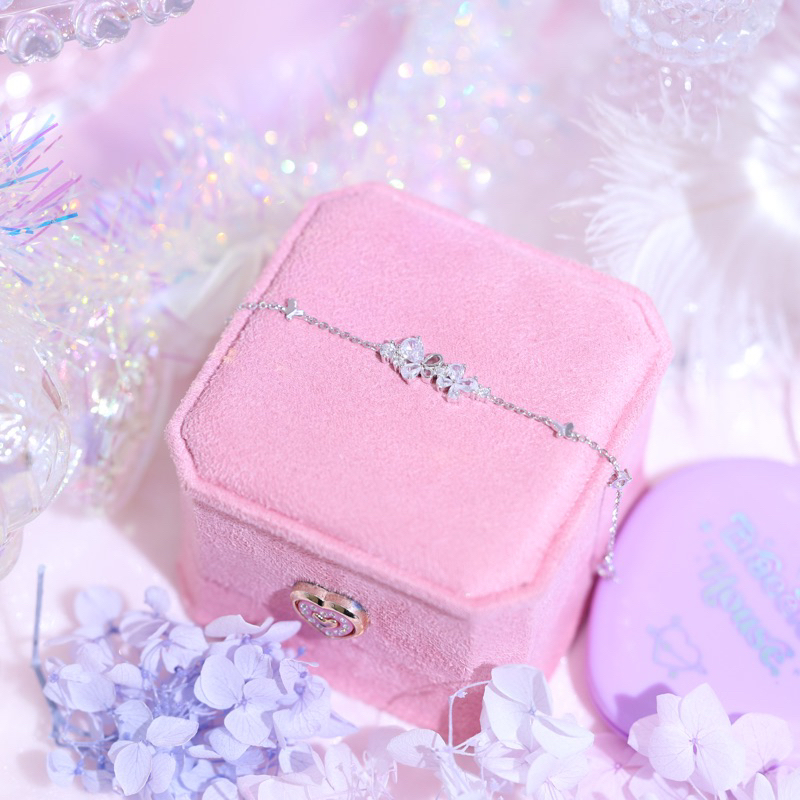 Braceletshouse ลด 100.- ใส่โค้ด WW2VA สร้อยข้อมือเงินแท้ Bluttie ส่งฟรี EMS !
