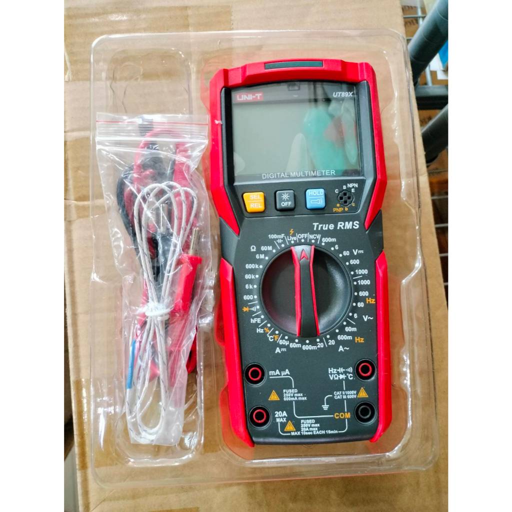 UT89X มัลติมิเตอร์แบบดิจิตอล