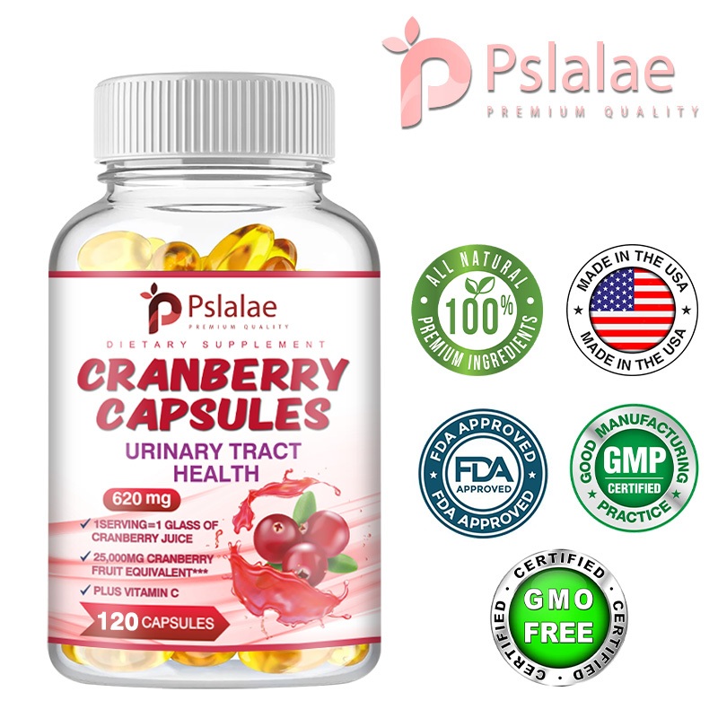 ผลิตภัณฑ์เสริมอาหาร-แครนเบอร์รี่-ระบบเผาผลาญ หัวใจ ความถี่ปัสสาวะ กระเพาะปัสสาวะ 30/60/120 แคปซูล