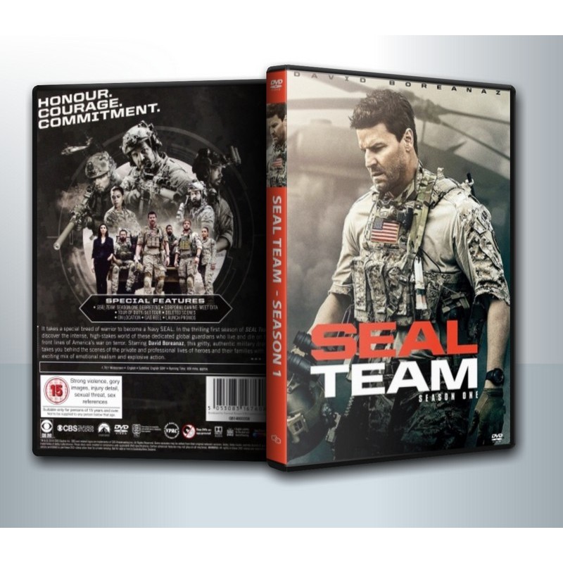 [ DVD Series มีปก+สกรีนแผ่น ] SEAL Team Season 1 - 6 สุดยอดหน่วยซีลภารกิจเดือด ปี 1 - 6