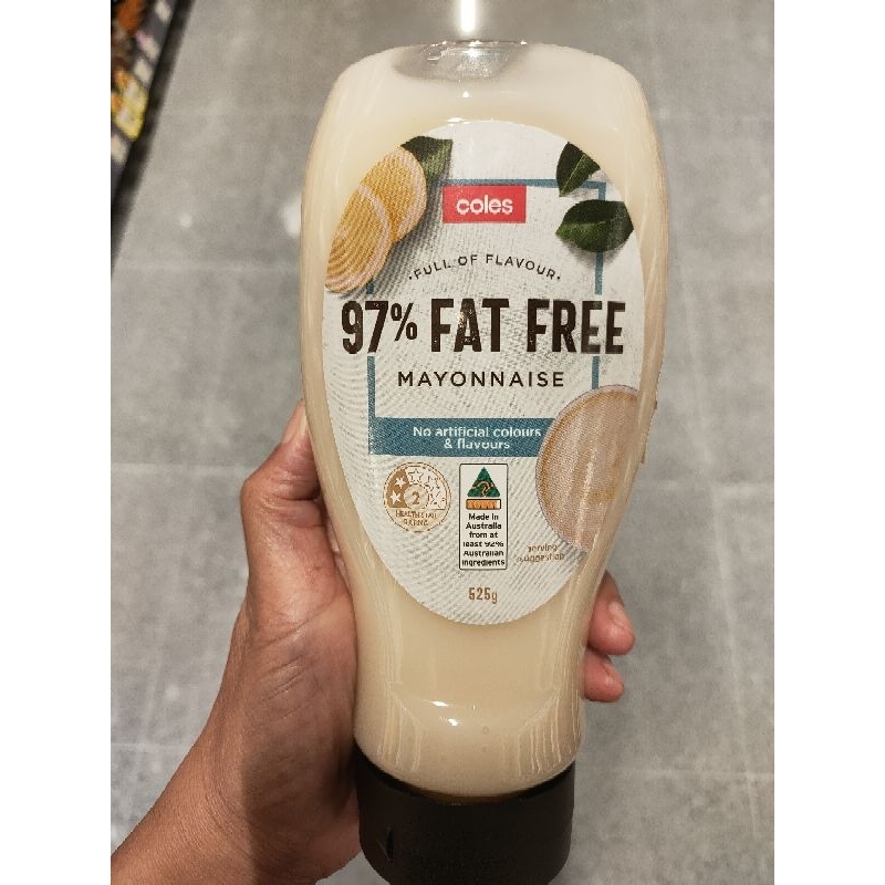Coles Mayonnaise 525ml.มายองเนส 525มล.