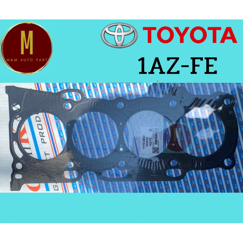ประเก็นฝาสูบ TOYOTA 1AZ-FE CAMRY EXTREMO WISH ACV30 2000CC DOHC 16V (88.0MM) ยี่ห้อ oshikawa