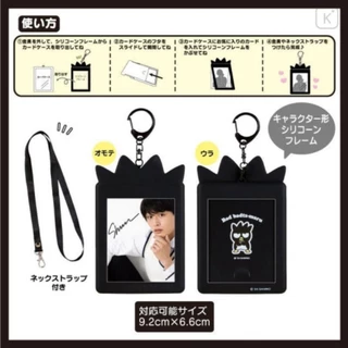 ซองใส่บัตรห้อยคอ SANRIO Card Holder คล้องคอ มีหลายแบบ หนังเทียม มีช่องซิป ใส่ของได้ ของแท้100% พร้อมส่ง