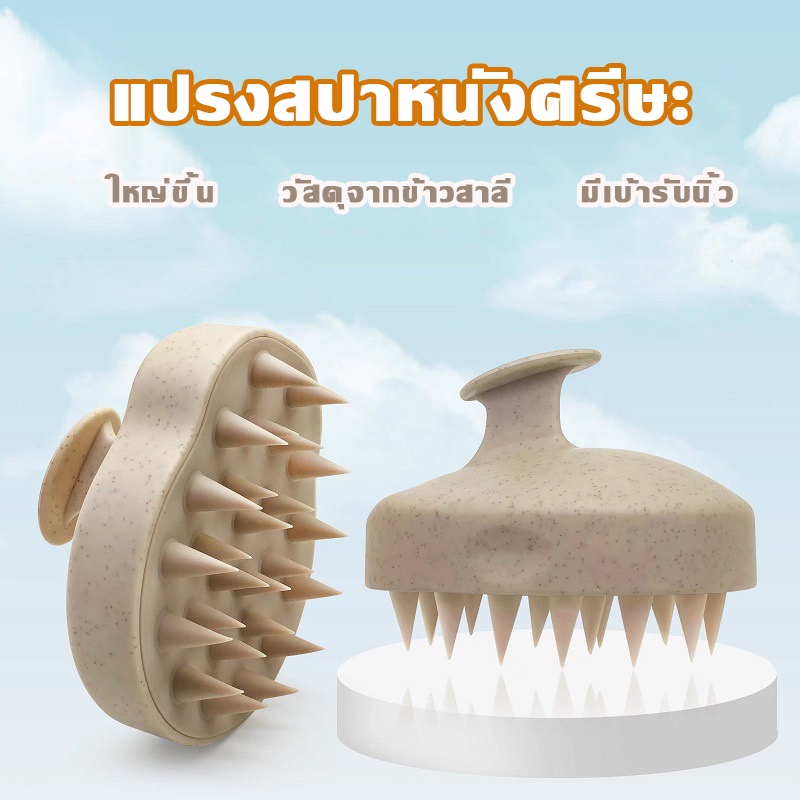 แปรงสระผม แปรงนวด แปรงนวดหนังศรีษะ แปรงแชมพู แปรงนวดสระผม แปรงนวดผม