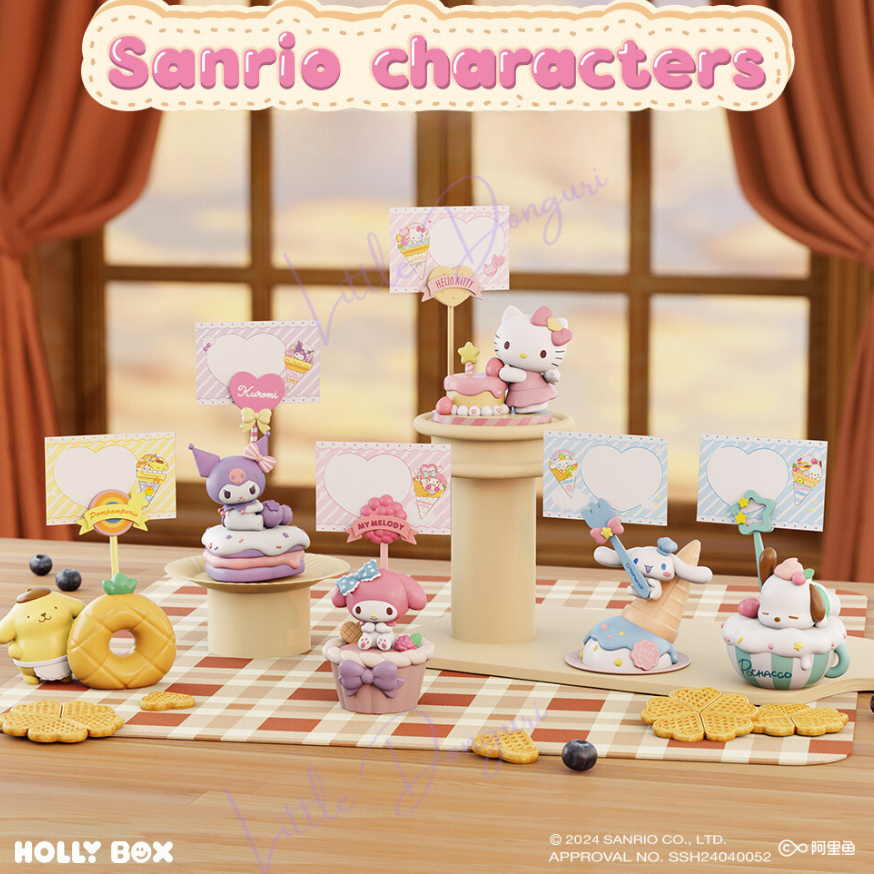 [Sanrio] ที่หนีบโน๊ต/กระดาษ ฟิกเกอร์ ตั้งโชว์ ซานริโอ้ Collection Sweet (ขนมหวาน) ของลิขสิทธิ์แท้ พร้อมส่ง น่ารักมากๆ