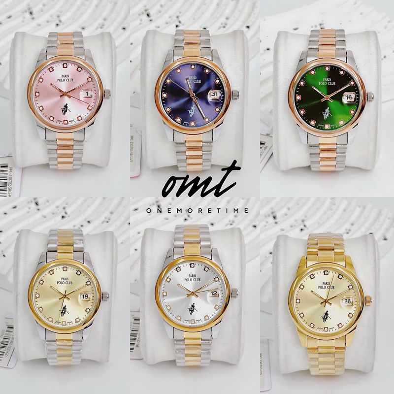 นาฬิกาข้อมือ PARIS POLO CLUB PPC-230702 ประกันศูนย์ไทย 1 ปี