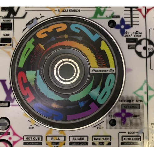 สติกเกอร์ Size "L" สำหรับddj1000 , ddj1000srt cdj800 cdj 850 cdj900 cdj2000 cdj3000 xdj1000 FLX6
