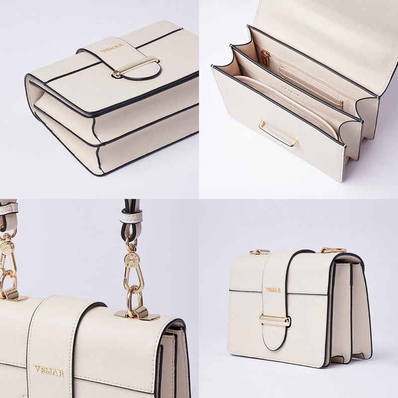 (ส่งต่อ) VEMAR รุ่น Charlotte max กระเป๋าสะพายทรงเหลี่ยมคลาสสิค