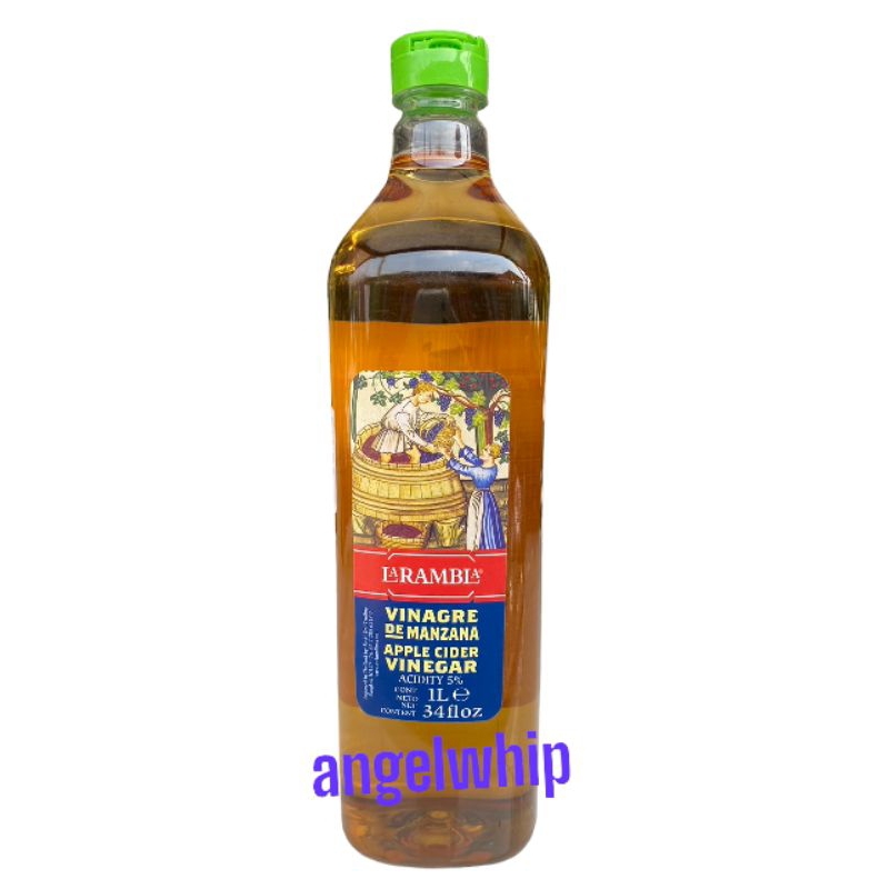 ￼[KETO]แอปเปิลไซเดอร์ Larambla Apple Cider 1 L. (บรจุขวดพลาสติก)