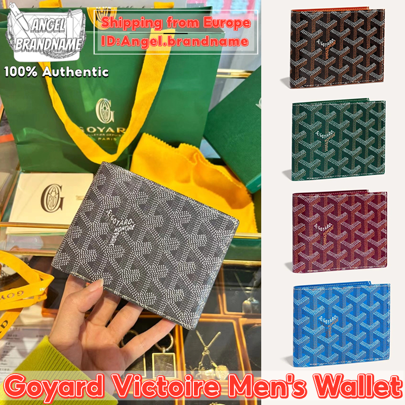 👜กอยาร์ด Goyard Victoire Men's Wallet กระเป๋าสตางค์ผู้ชาย Bifold Wallet