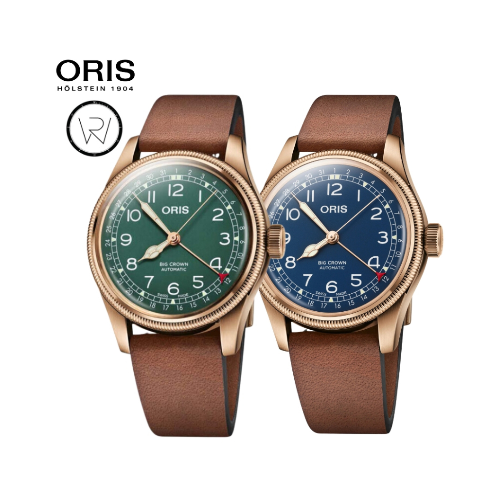 นาฬิกา ORIS รุ่น BIG CROWN POINTER DATE 80TH ANNIVERSARY EDITION ขนาด 40 มิลลิเมตร