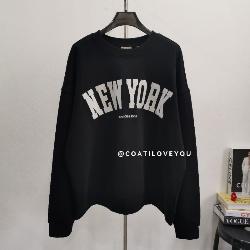 SCOTCH​ &​ SODA​ OVER​SIZE​D​​ SWEATSHIRT