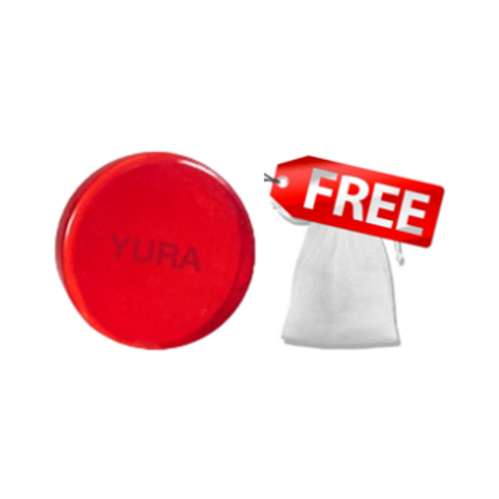 Yura Beauty Facial Astaxanthin Soap ยูร่า สบู่แอสตาแซนธิน ฟรี ถุงตาข่ายตีฟอง