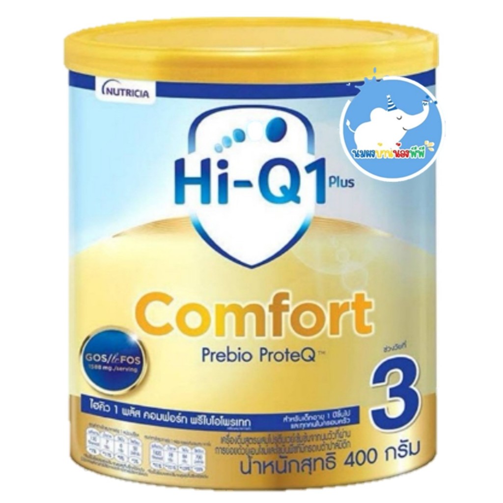 Hi-Q Comfort Prebio Proteq ไฮคิวคอมฟอร์ท พรีไบโอโพรเทก สูตร3 400g.