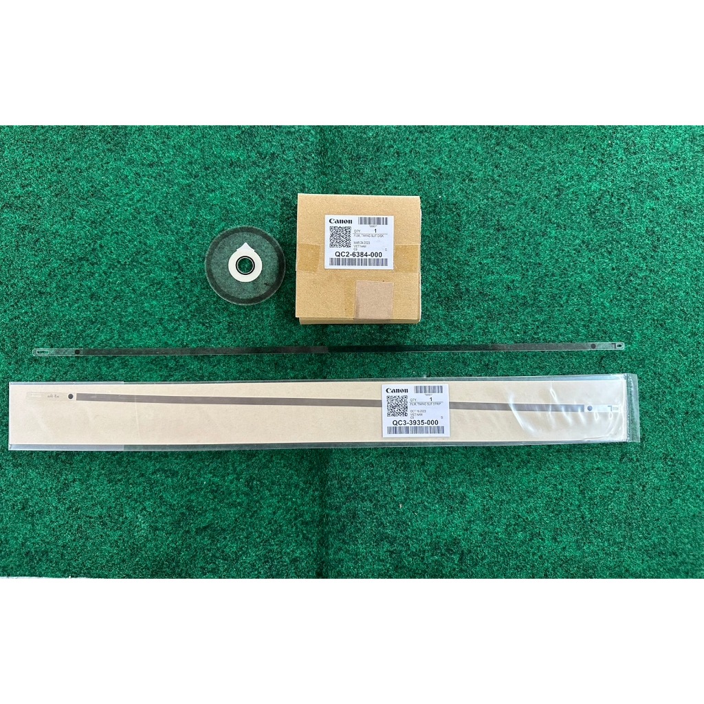 เซ็นเซอร์  Film Timing Slit Strip แบบยาว , แบบกลม  Canon ใช้กับเครื่อง MP287 , G2010 , G2000 ,  จำนวน 1 ชิ้น