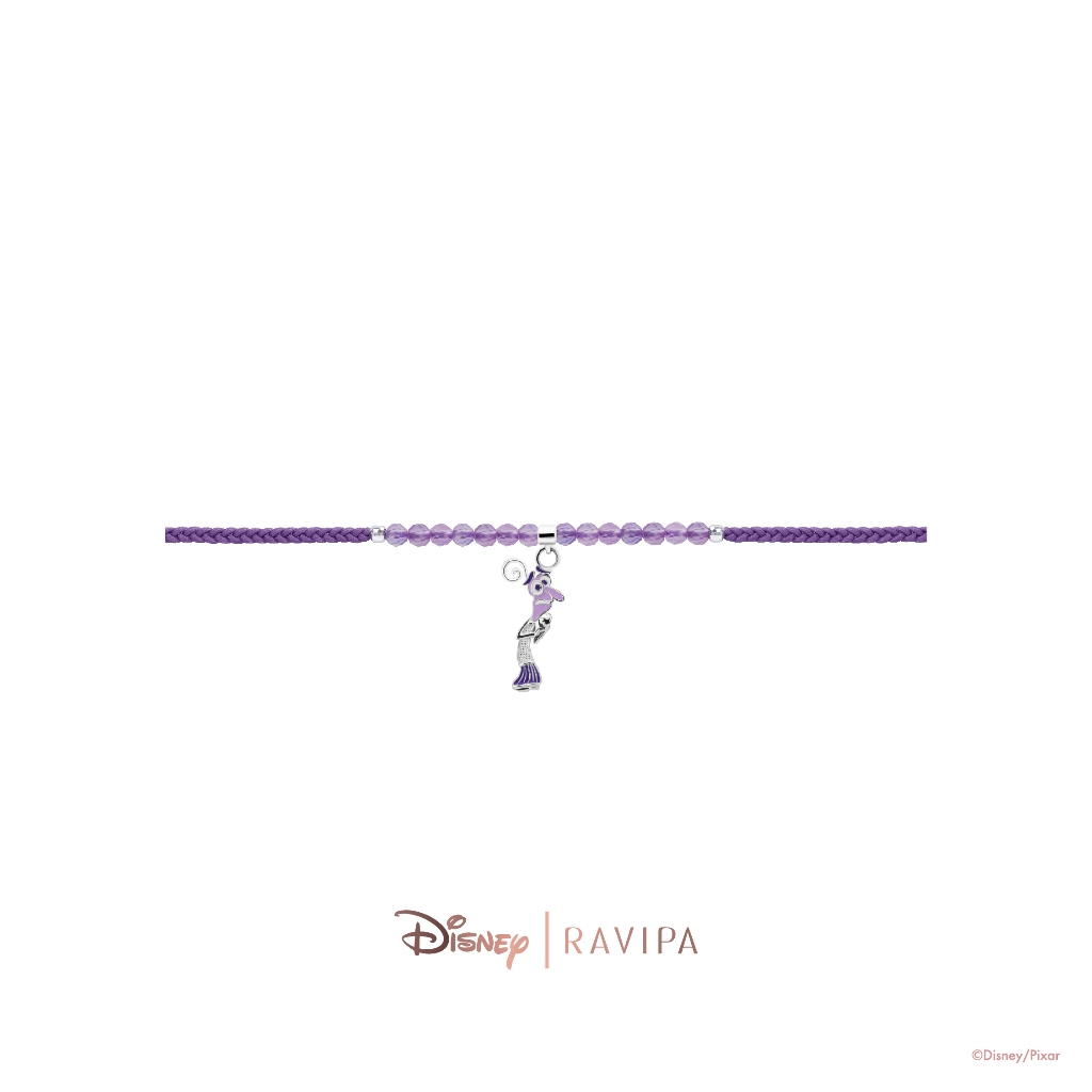 Ravipa | Inside Out 2 Fear & Amethyst Bracelet