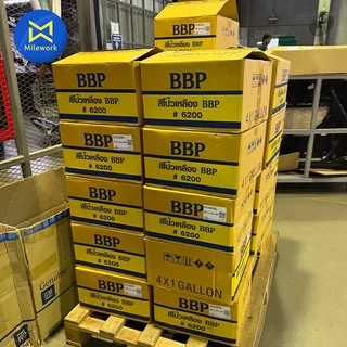 สีโป๊วเหลือง BBP (3.5KG)