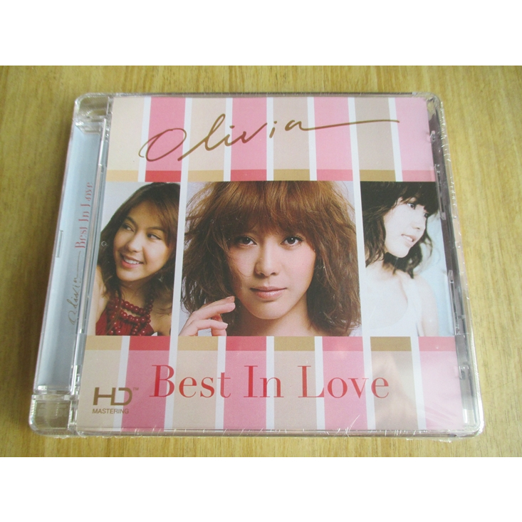 CD Olivia อัลบั้ม Best in Love (2CDs/แผ่นซีล)