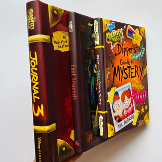 Gravity Falls : Journal 3 / Lost Legends, 3 Books Set By Alex Hirsch ,Ages:8-12(Hardcover)