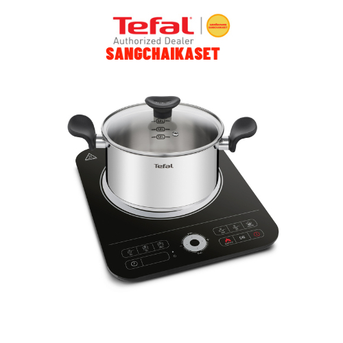 (กรุงเทพฯส่งด่วนภายใน24ชม.)Tefal เตาแม่เหล็กไฟฟ้าEXPRESSรุ่นIH7208 IH720870(แถมหม้อ20ซ.ม,2200 วัตต์)