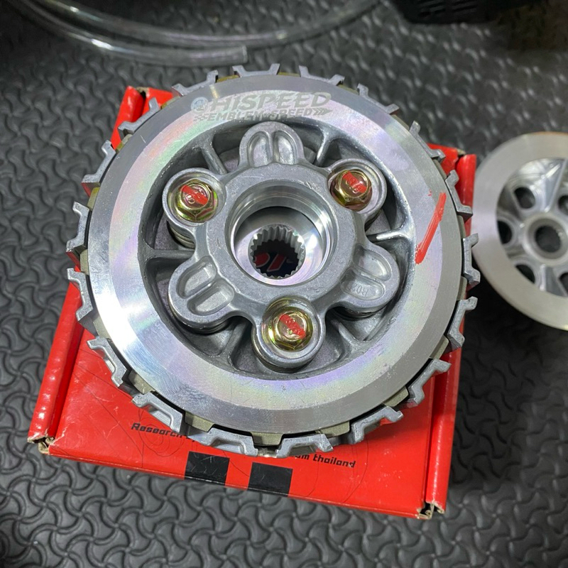 ชุดคลัชแต่ง 5 แผ่น Hispeed ตรงรุ่น W110iปี2021ขึ้นไป W125ปลาวาฬปี2023ขึ้นไป