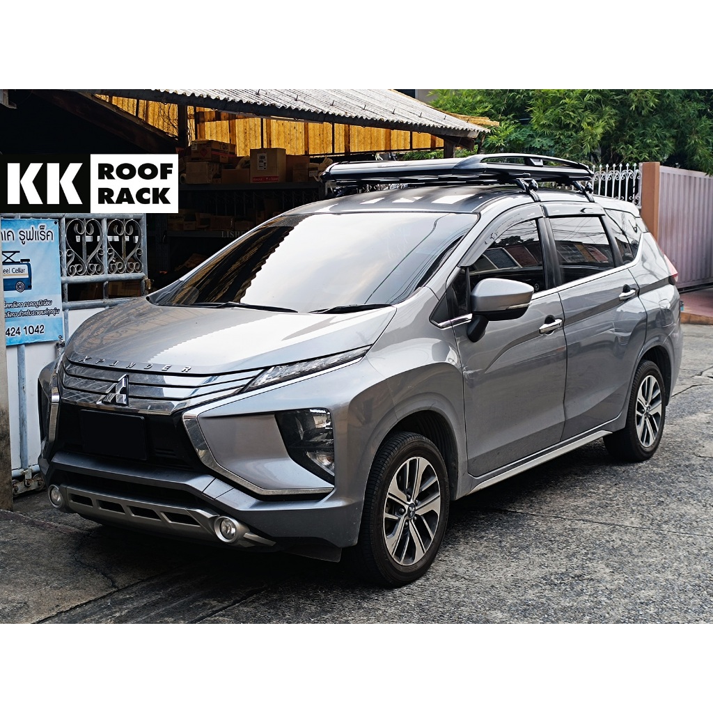 แร็คหลังคา ถาดอลูมิเนียม Carryboy + KK Mitsubishi Xpander GT ไม่เจาะรถ ของใหม่ [H0-0L]