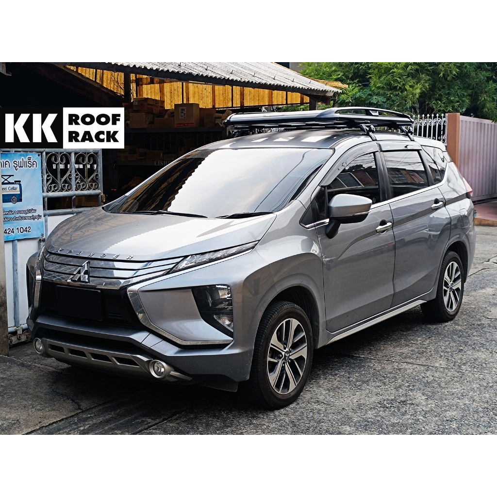 ชุดแร็คหลังคา Carryboy + KK สำหรับ Mitsubishi Xpander GT ไม่เจาะรถ ของใหม่