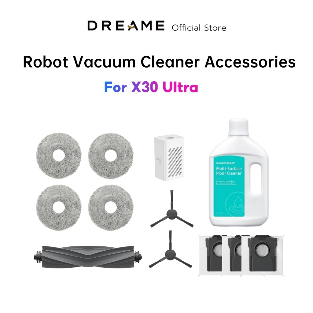 Dreame X30 Ultra Accessories อุปกรณ์เสริมหุ่นยนต์ดูดฝุ่น