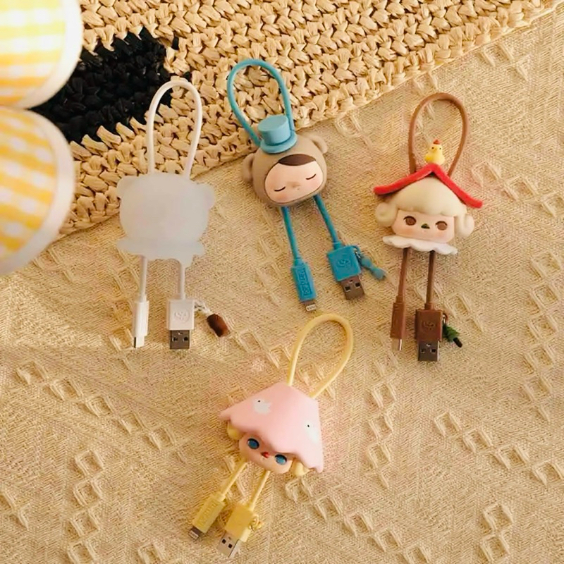 พร้อมส่งในไทย Pucky Home Time Series Phone Cable