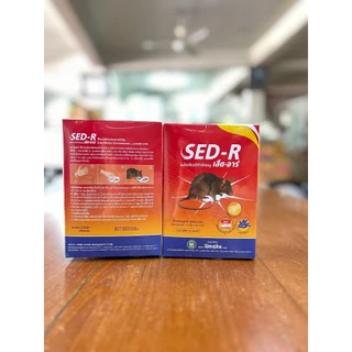 เส็ดอาร์ กล่อง 300 กรัม (10กรัม*30ซอง) SED-R ผลิตภัณฑ์กำจัดหนู โบรมาดิโอโลน