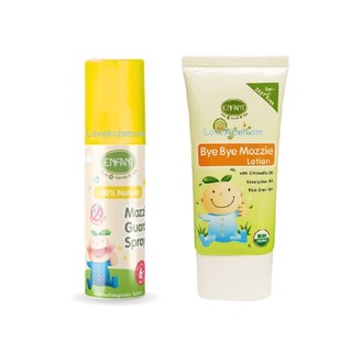 ENFANT (อองฟองต์) Natural Mozzie Guard Spray สเปรย์กันยุง กลิ่นตะไคร้หอม สำหรับเด็ก 6 เดือนขึ้นไป