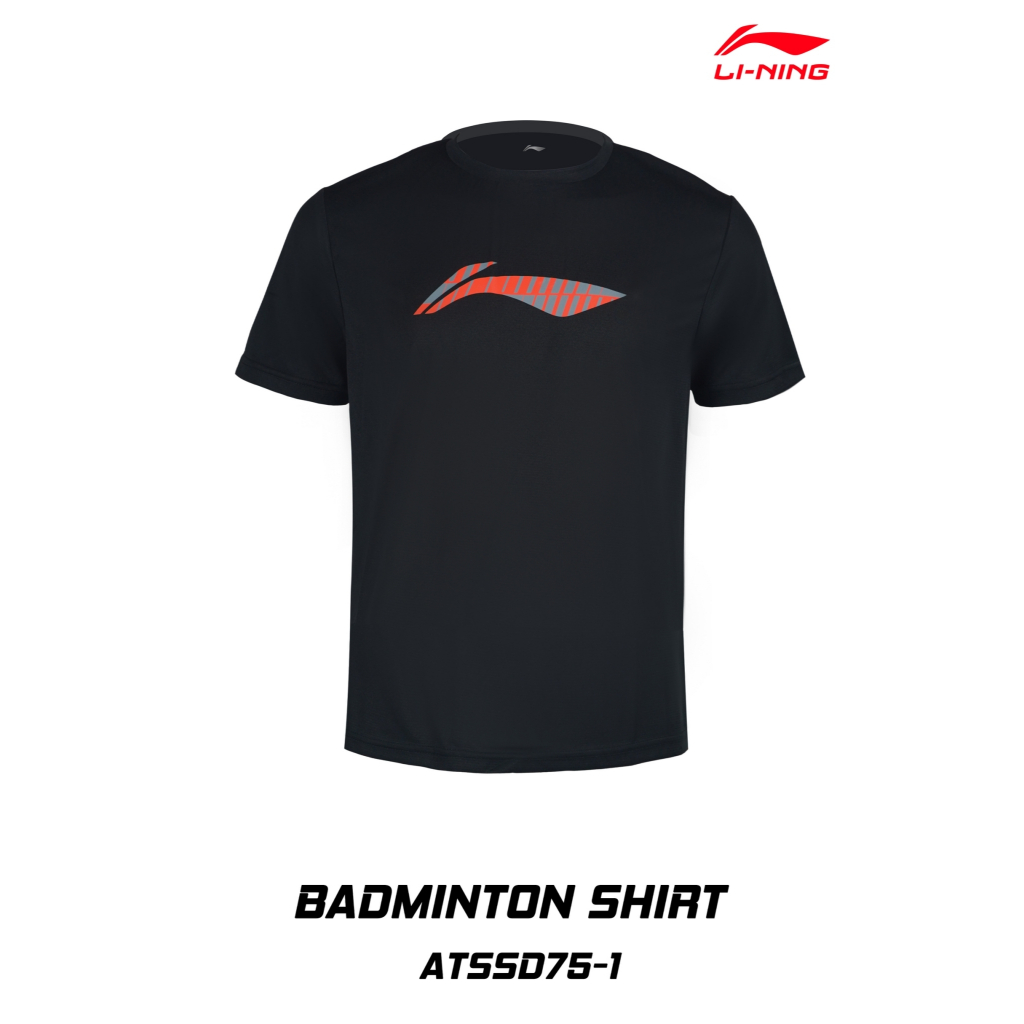 เสื้อแบดมินตัน Li ning badminton tee ATSSD75-1