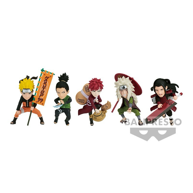 BANPRESTO - WCF Naruto99 Vol.1 นารูโตะ Naruto Shikamaru Gaara Jiraiya Hashirama ( ของแท้ พร้อมส่ง )