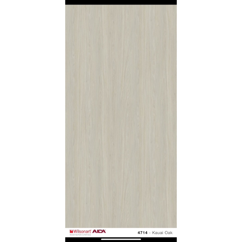 แผ่นลามิเนต Wilsonart New Collection 2024 ลายไม้ # 4714-WM Kauai Oak