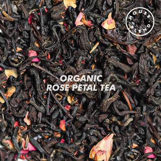 Northlandtea - ชาดำกลีบกุหลาบออร์แกนิค 70g -House blend - HOT & ICED TEA / COLD BREW / KOMBUCHA etc.