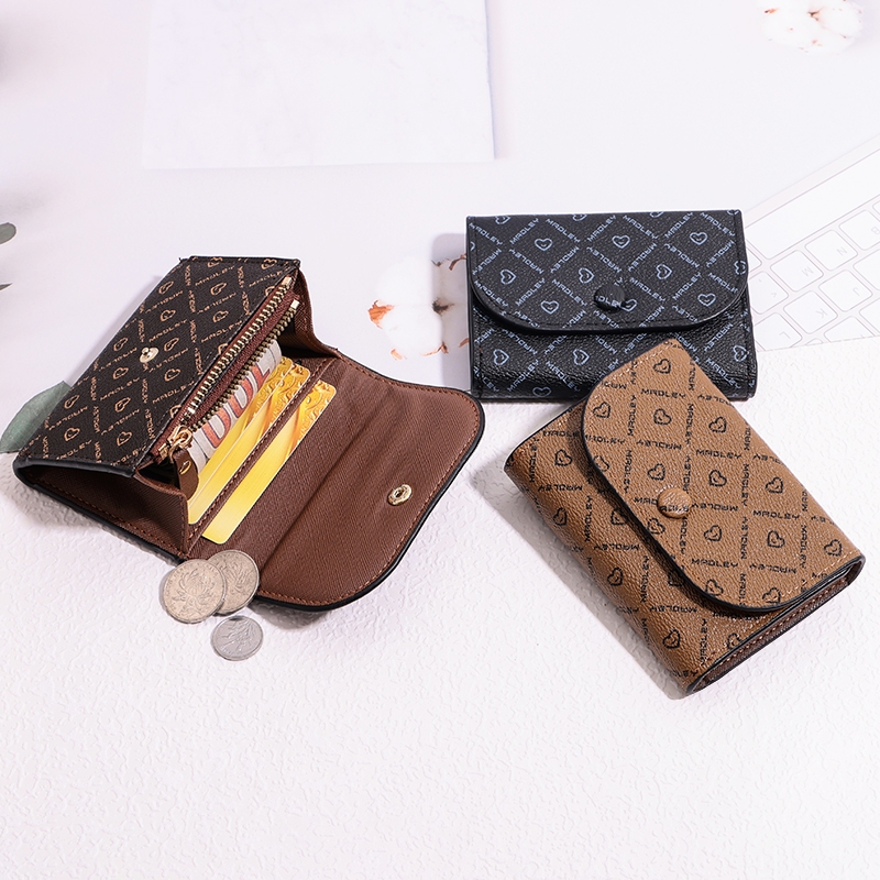 สไตล์ใหม่ แฟชั่น กระเป๋าสตางค์ ความจุขนาดใหญ่ สะดวกในการพกพา กระเป๋าใส่เหรียญ กระเป๋าสตางค์ผู้หญิง - รูปที่ 7