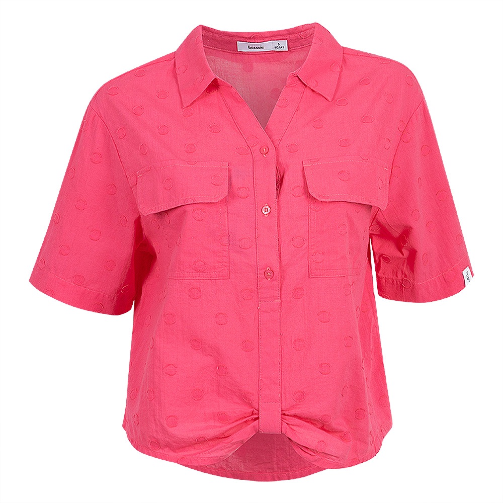 BOSSINI เสื้อเชิ้ตแขนสั้น ผู้หญิง รหัส 242213008