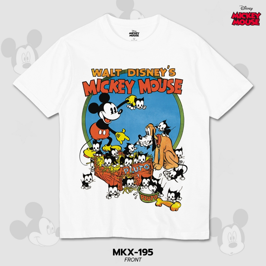 Power 7 Shop เสื้อยืดการ์ตูน มิกกี้เมาส์ ลิขสิทธ์แท้ DISNEY (MKX-195) — صورة 2