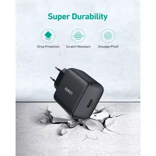 [สำหรับ iPhone 17] AUKEY PA-R1P หัวชาร์จเร็ว 30W GaN III หัวชาร์จเร็ว iPhone รองรับเทคโนโลยี PD PPS