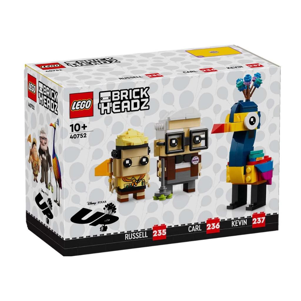 LEGO® BrickHeadz™ Carl, Russell & Kevin 40752
