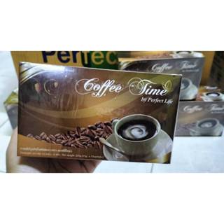 กาแฟคอฟฟี่ไทม์ 1 กล่อง แถมฟรี 1 ซอง  coffee time by perfect …